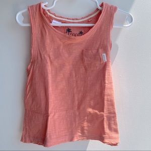 Zara orange baby girl tank